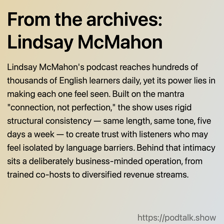 From the archives: Lindsay McMahon