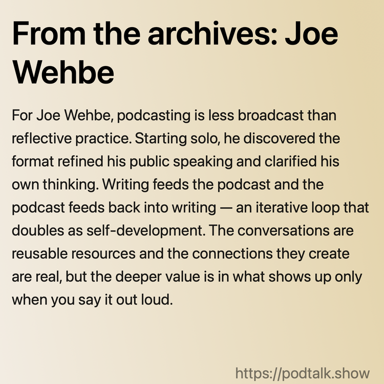 From the archives: Joe Wehbe