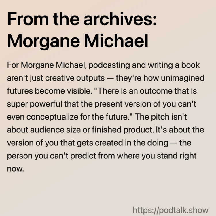From the archives: Morgane Michael