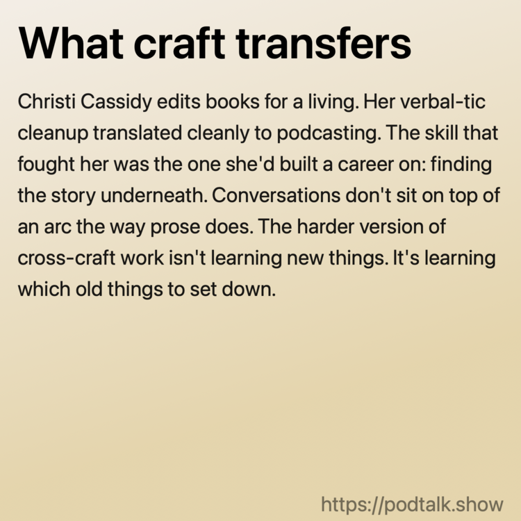 What craft transfers