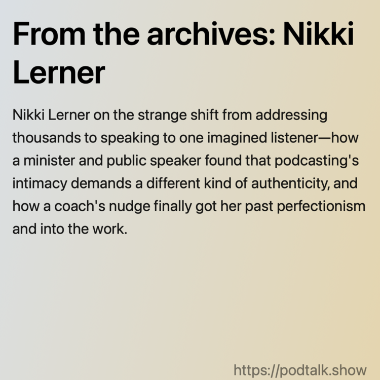 From the archives: Nikki Lerner